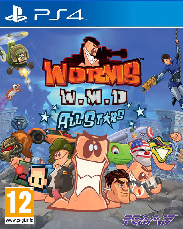 Worms W.M.D: All Stars (PS4) (Pre-owned) Worms W.M.D: All Stars (PS4) (Pre-owned)